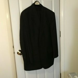 Dark gray man's suit, 2 piece pants and jacket